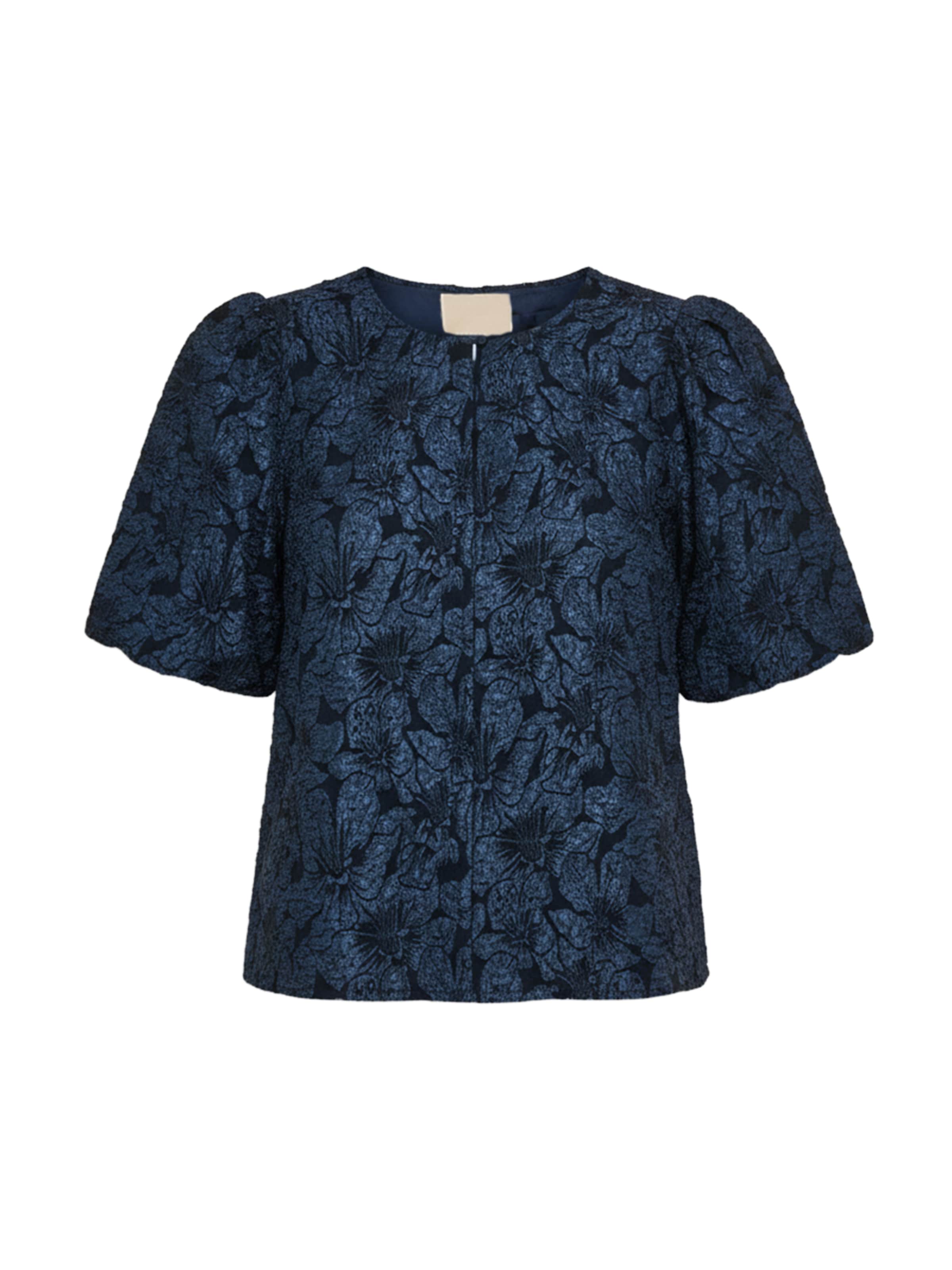 Top 'Sigga' di Peppercorn in blu: frontale