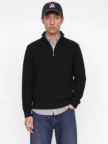 JACK & JONES Pullover 'JJSAGE' i sort: forside