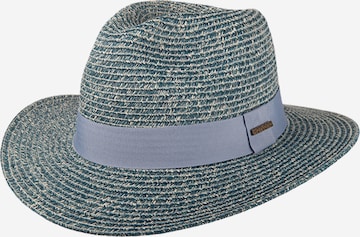Hatland Hoed 'Alvaro Toyo' in Blauw: voorkant