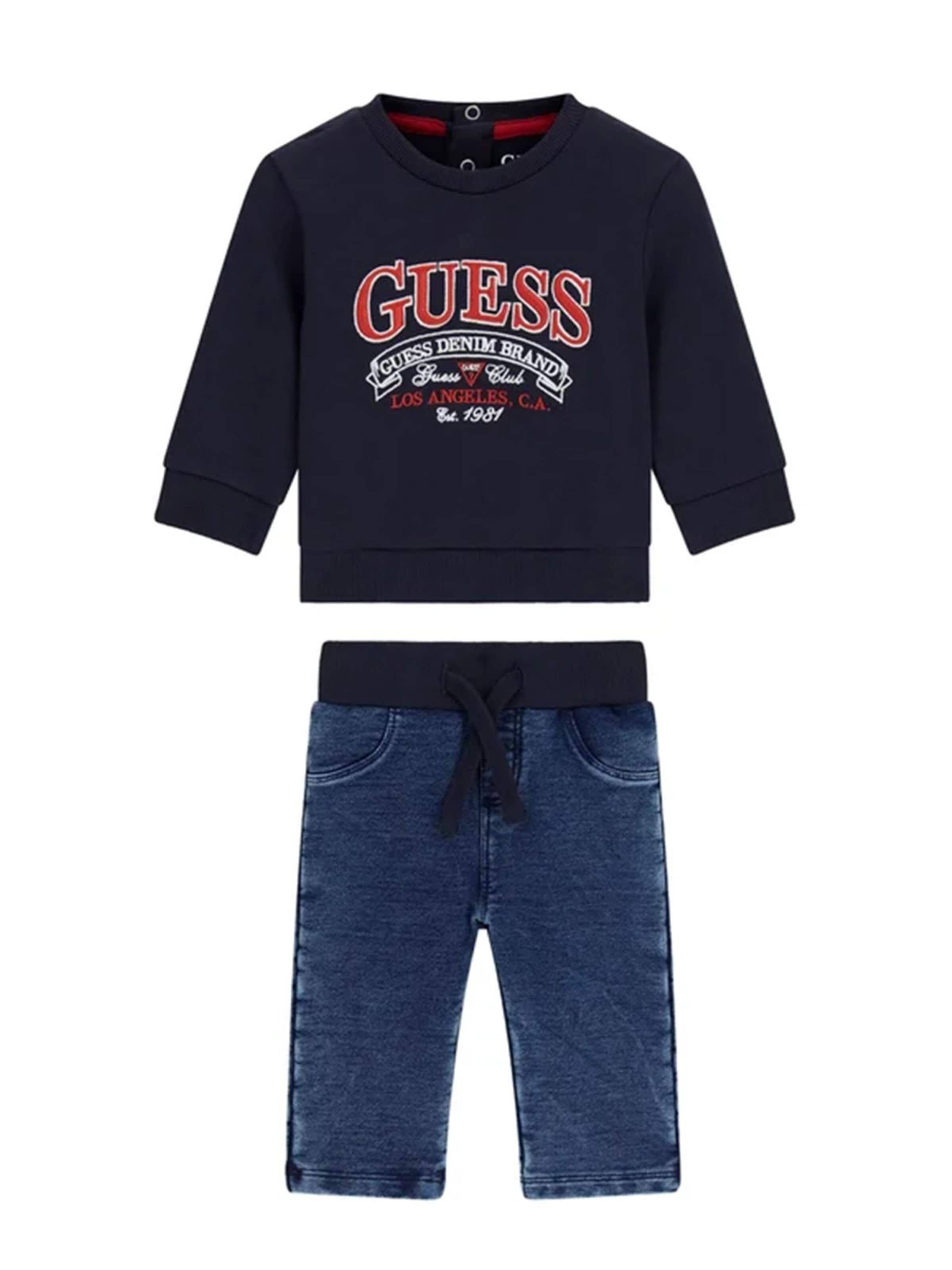 Set di GUESS KIDS in blu: frontale
