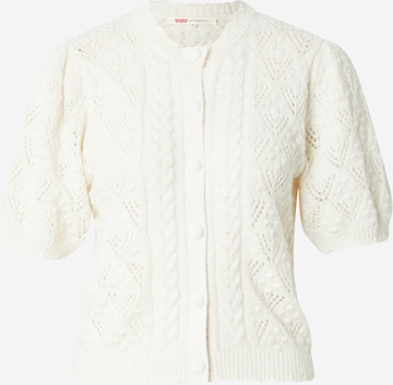 balta LEVI'S ® Kardiganas: priekis