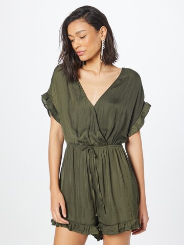 Tuta jumpsuit 'Meret' di ABOUT YOU in verde: frontale