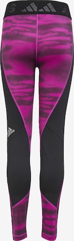 ADIDAS PERFORMANCE Skinny Sportovní kalhoty – pink