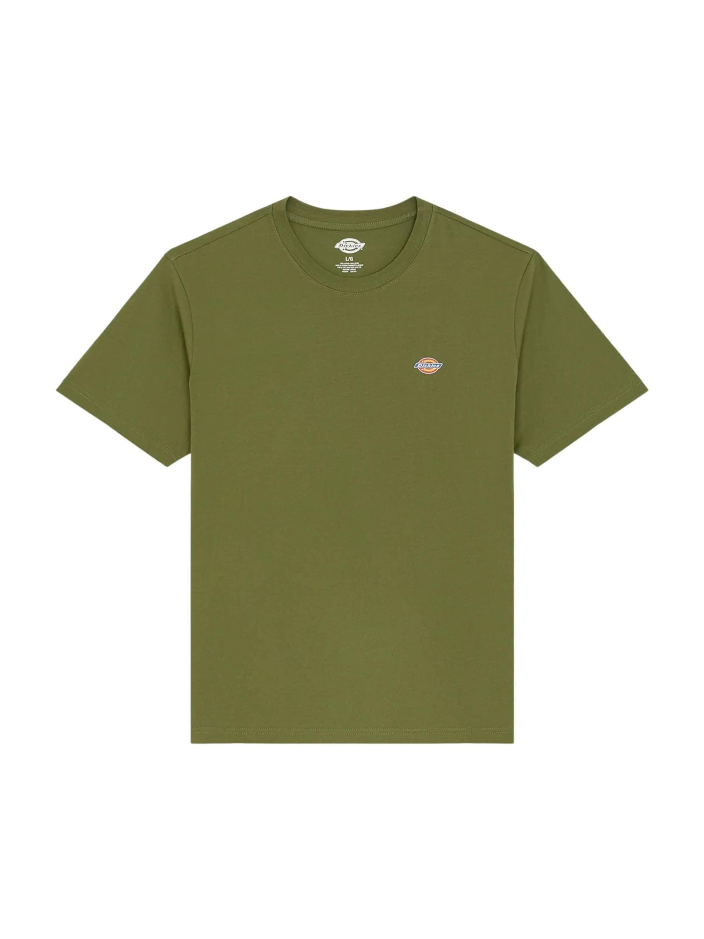 Maglietta 'MAPLETON' di DICKIES in verde: frontale