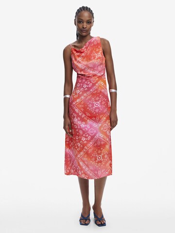 Desigual Dress in Red: front