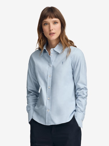 Polo Club Bluse in Blau: Vorderseite