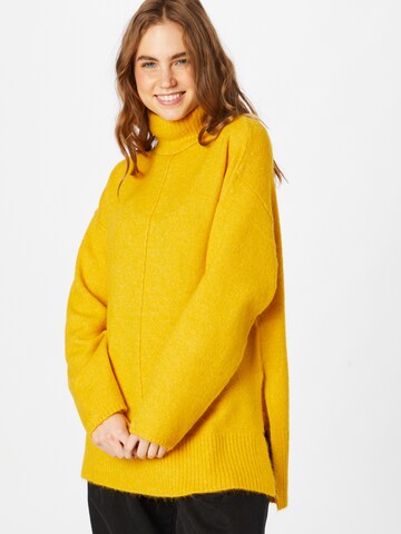 Gina Tricot Sweater 'Tove' in Yellow: front