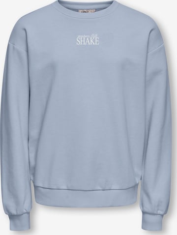 ONLY Sweatshirt in Blue: front