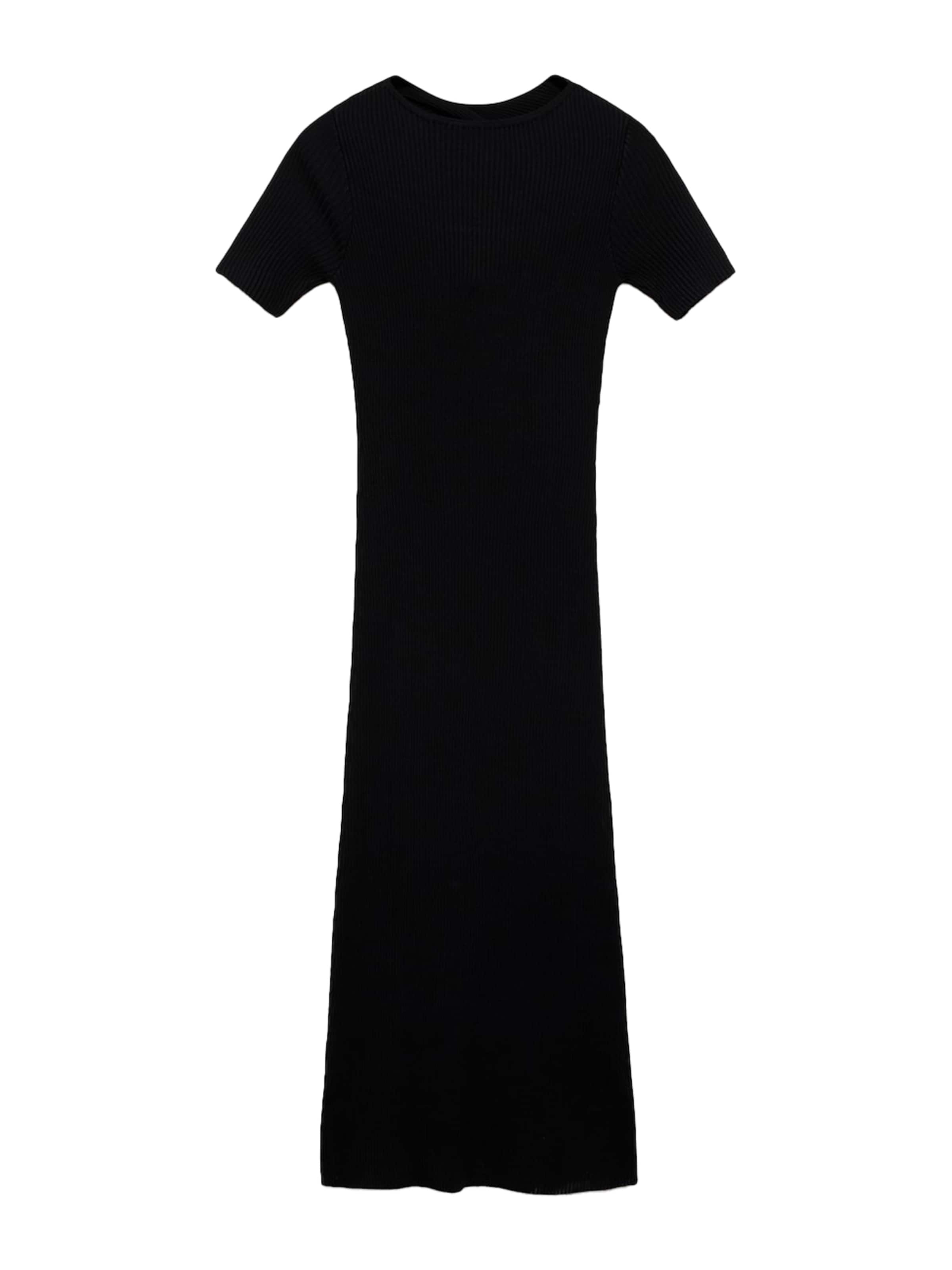 MANGO Рокля 'Nenufar' в черно: отпред