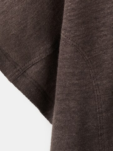 MANGO Tričko 'LINU' – hnědá