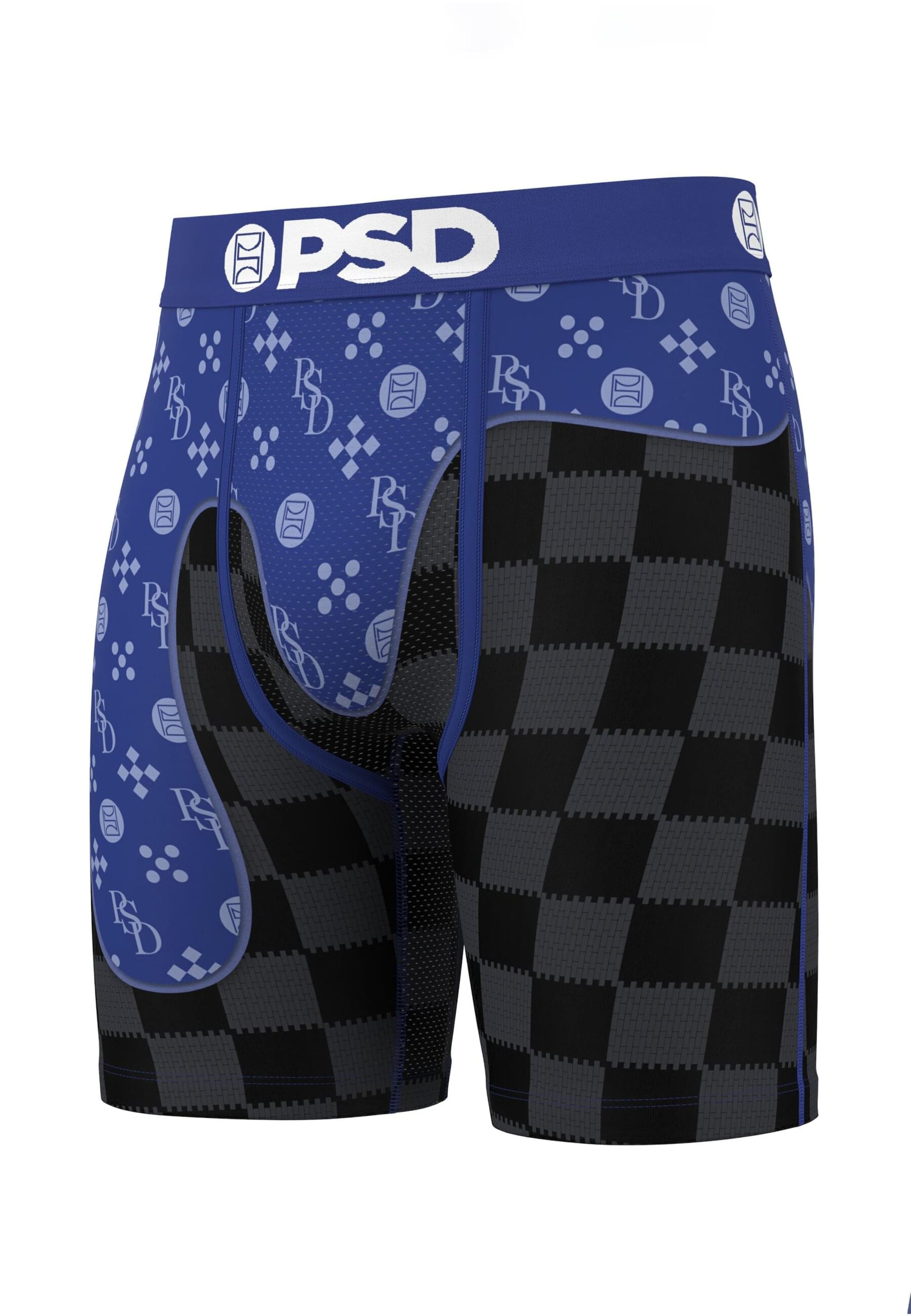PSD Boxer shorts 'Blueberry Luxe' in Blue