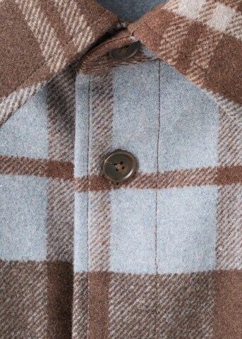 MANGO MAN Between-Season Jacket 'Drum' in Blue