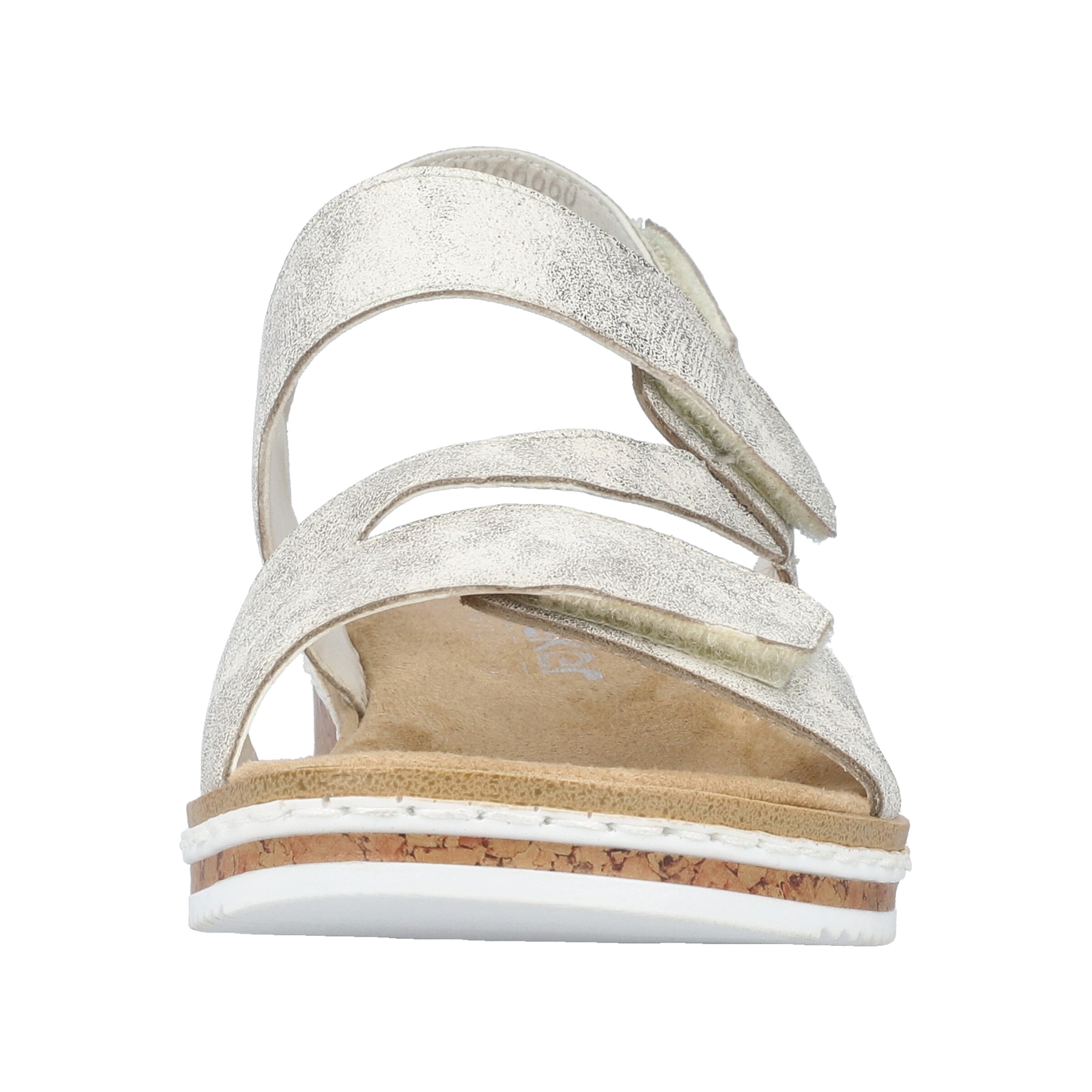 Sandales à lanières Rieker en argent