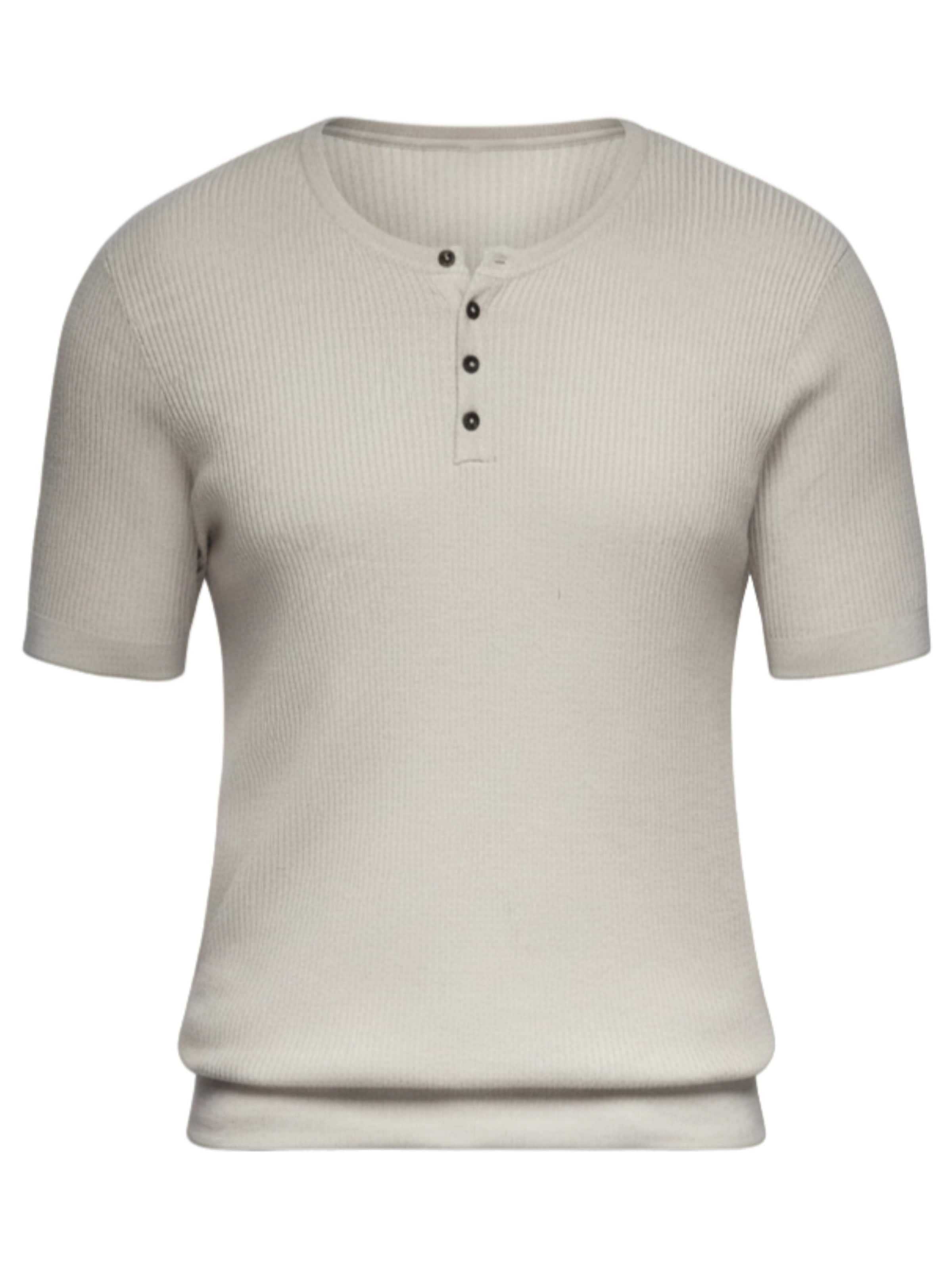 Ombre Shirt in Grijs: voorkant