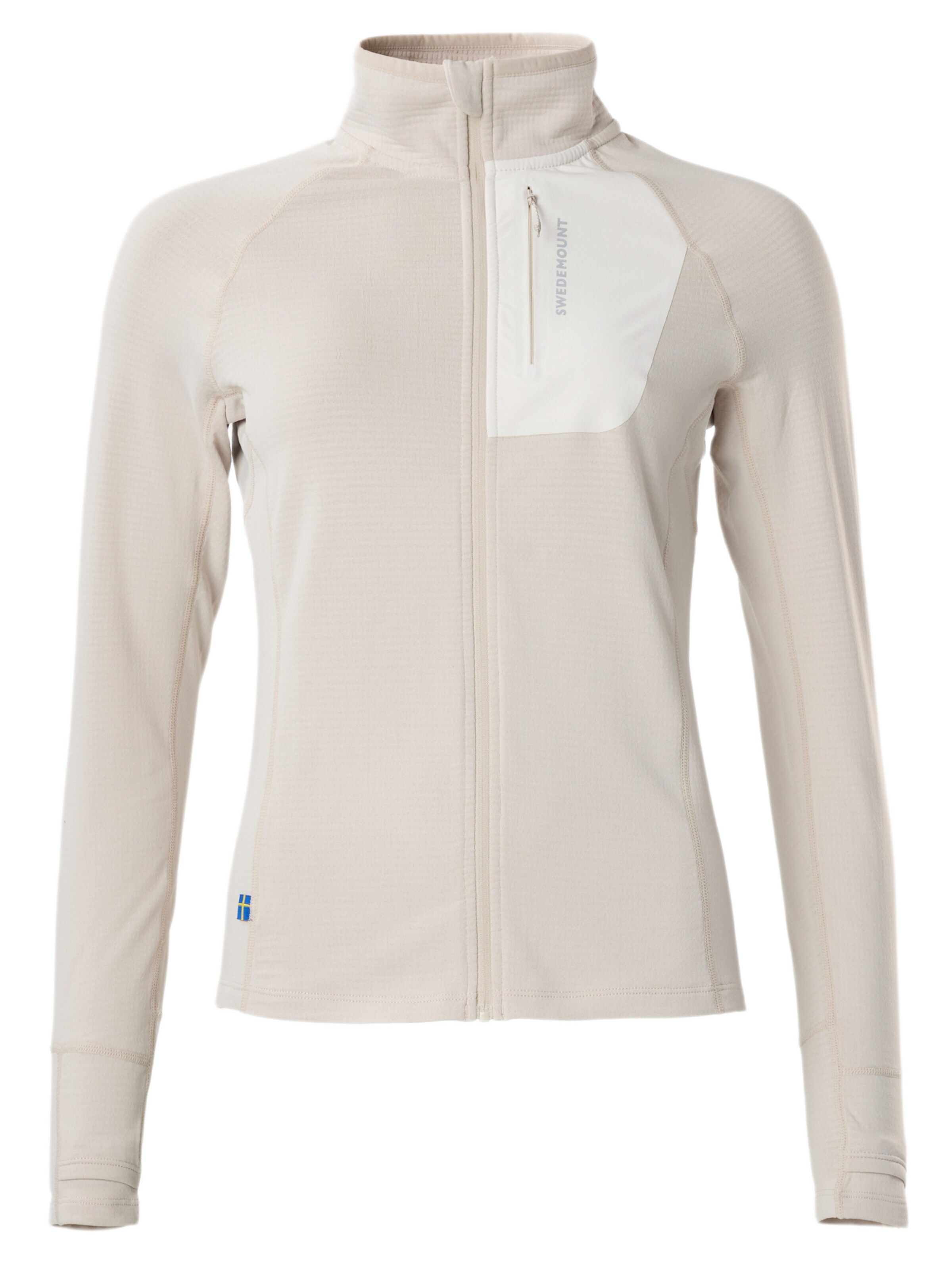 Pull-over de sport 'Ultra Light' SWEDEMOUNT en beige : devant