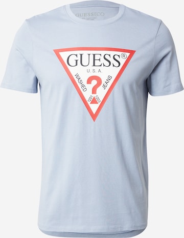 GUESS Bluser & t-shirts i blå: forside