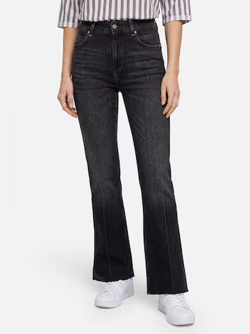 BOSS Regular Jeans in Zwart: voorkant