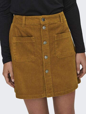 Jupe 'SHIRA' JDY en marron