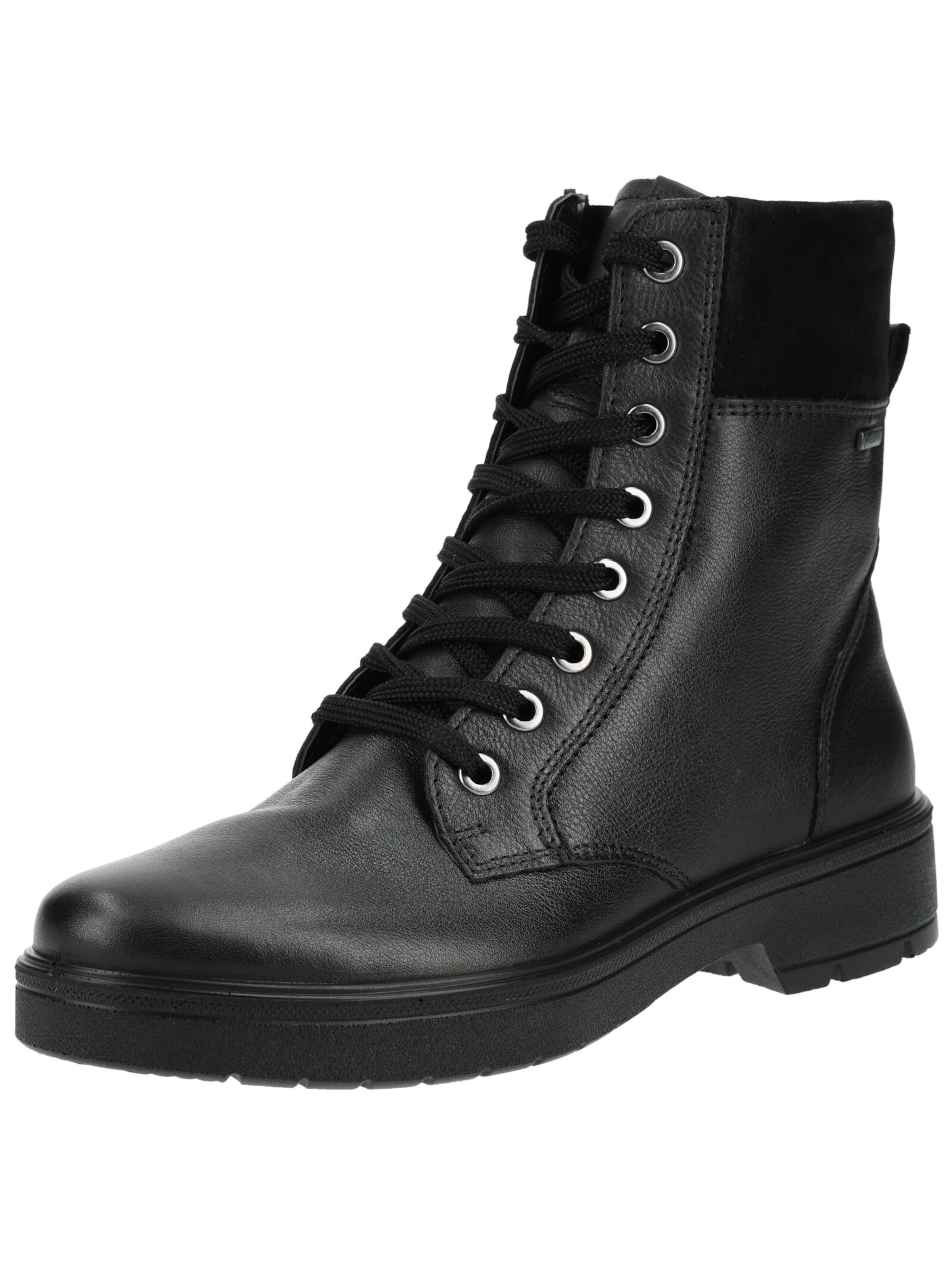 Stivaletto stringato in 37 Legero di colore nero, Visualizzazione prodotti