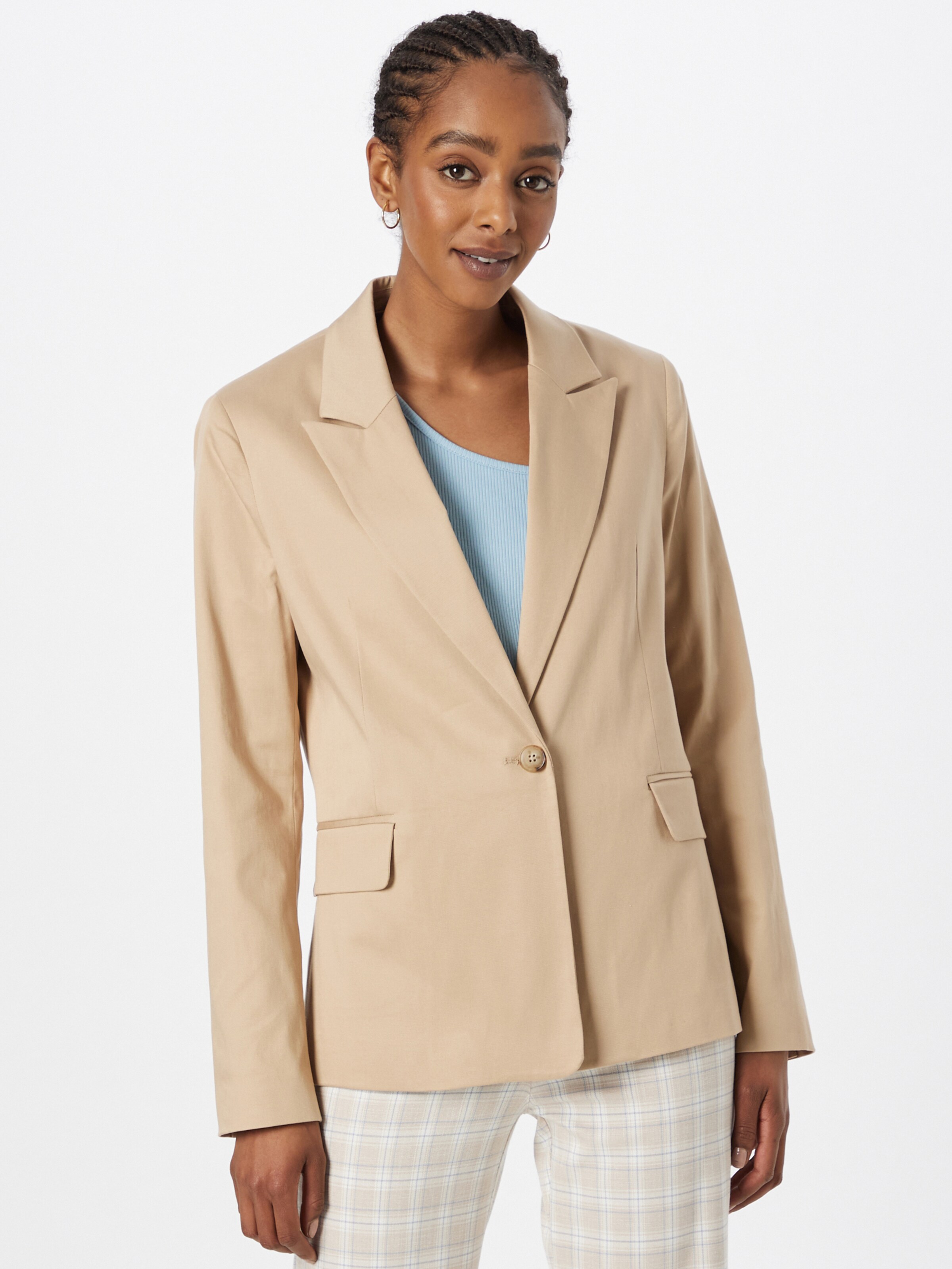 Frauen Blazer s.Oliver BLACK LABEL Blazer in Beige - CM54610 Frauen Blazer s.Oliver BLACK LABEL Blazer in Beige - CM54610