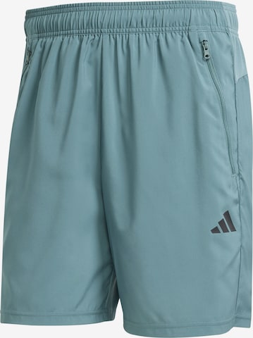 ADIDAS PERFORMANCE Sports trousers 'Train Essentials' in Blue: front