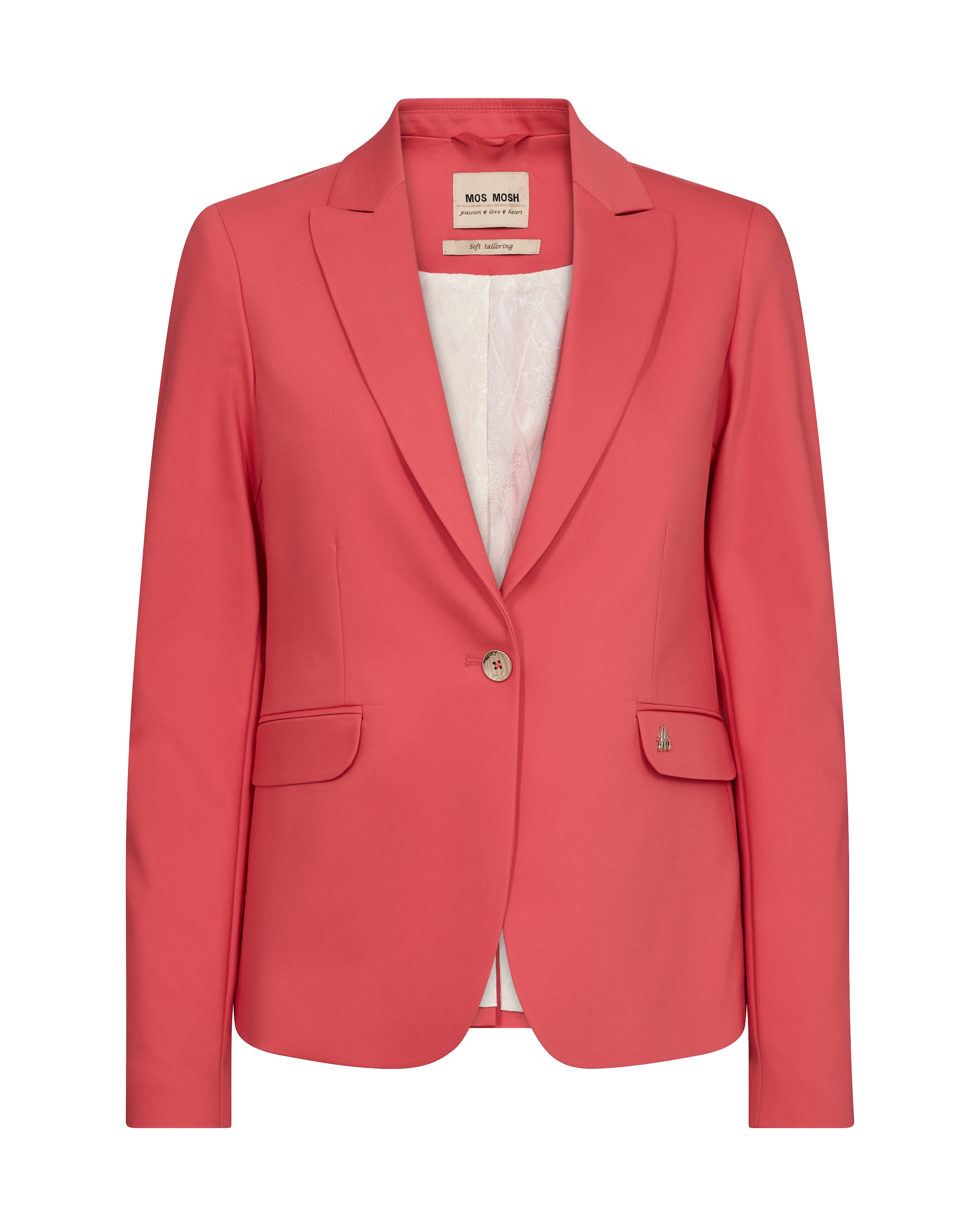 Blazer MOS MOSH en rouge : devant