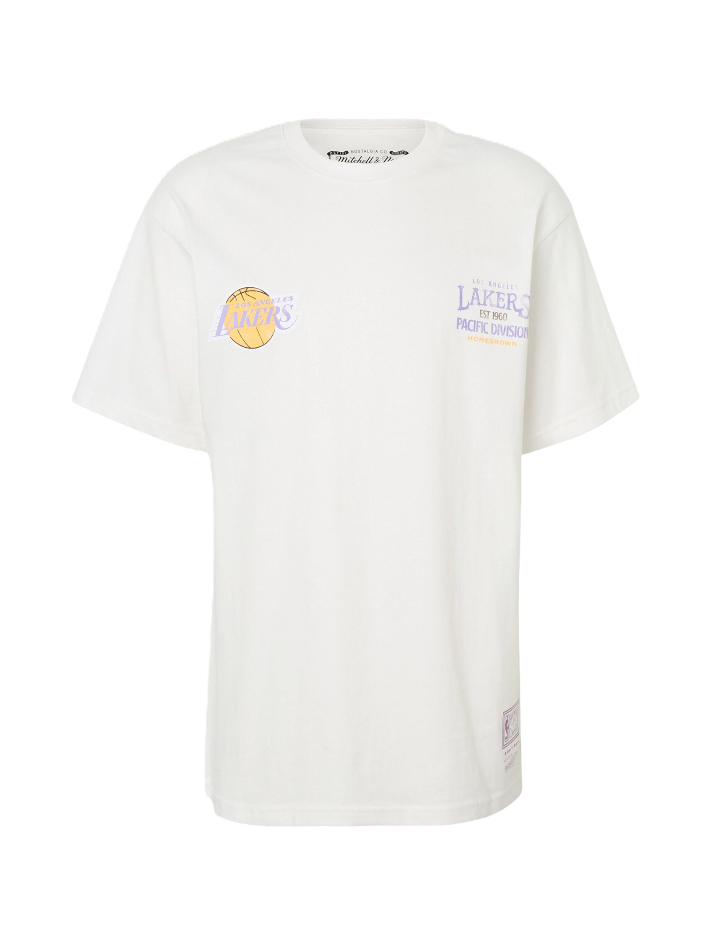 Mitchell & Ness Tričko 'NBA FULL COURT LAKERS' – bílá: přední strana