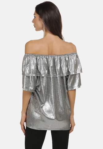 faina Shirt in Silber