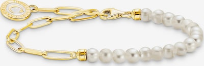 Thomas Sabo Bracelet in Gold / Pearl white, Item view