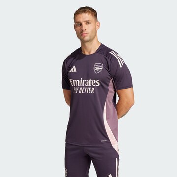ADIDAS PERFORMANCE Funkční tričko 'Arsenal Tiro 24' – fialová: přední strana