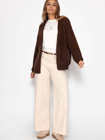 SASSYCLASSY Oversized Cardigan in Brown