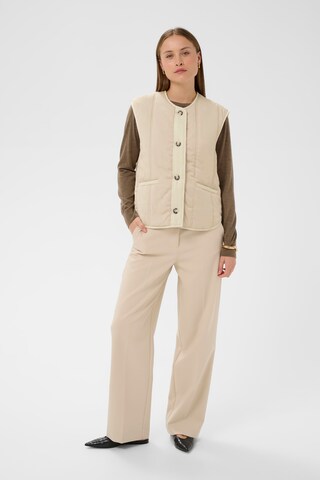 Gilet SOAKED IN LUXURY en beige