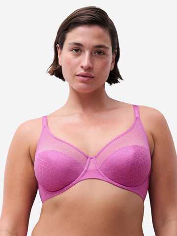Chantelle Bra 'Norah Chic' in Pink