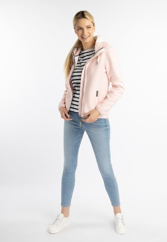 Veste en polaire Schmuddelwedda en rose