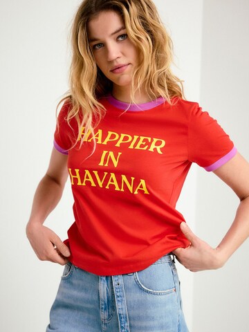 Maglietta 'Havana' di Next in rosso: frontale
