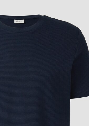 T-Shirt s.Oliver en bleu