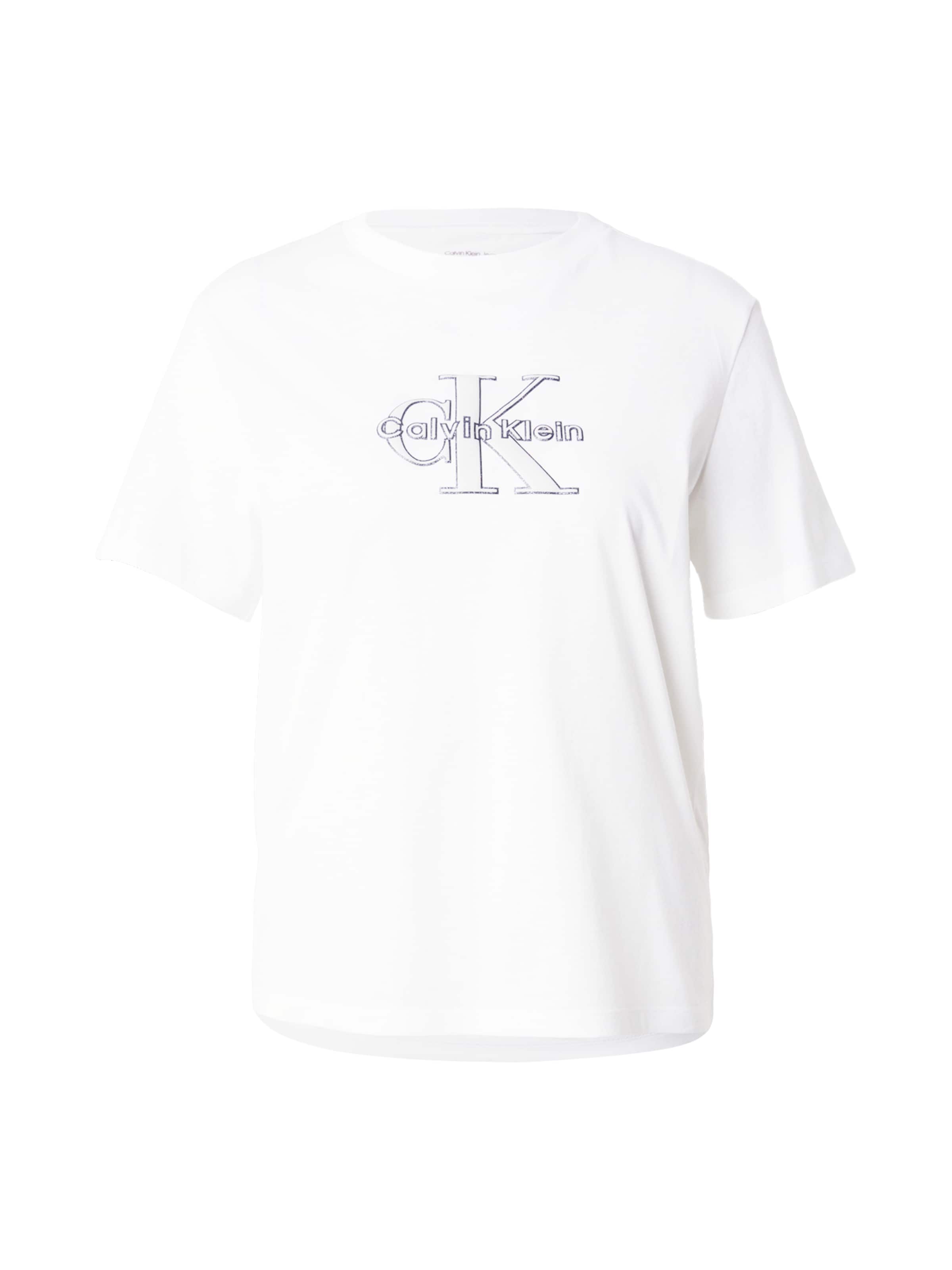 Calvin Klein Jeans Shirt in White: front