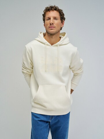 Salsa Jeans Sweatshirt in Wit: voorkant