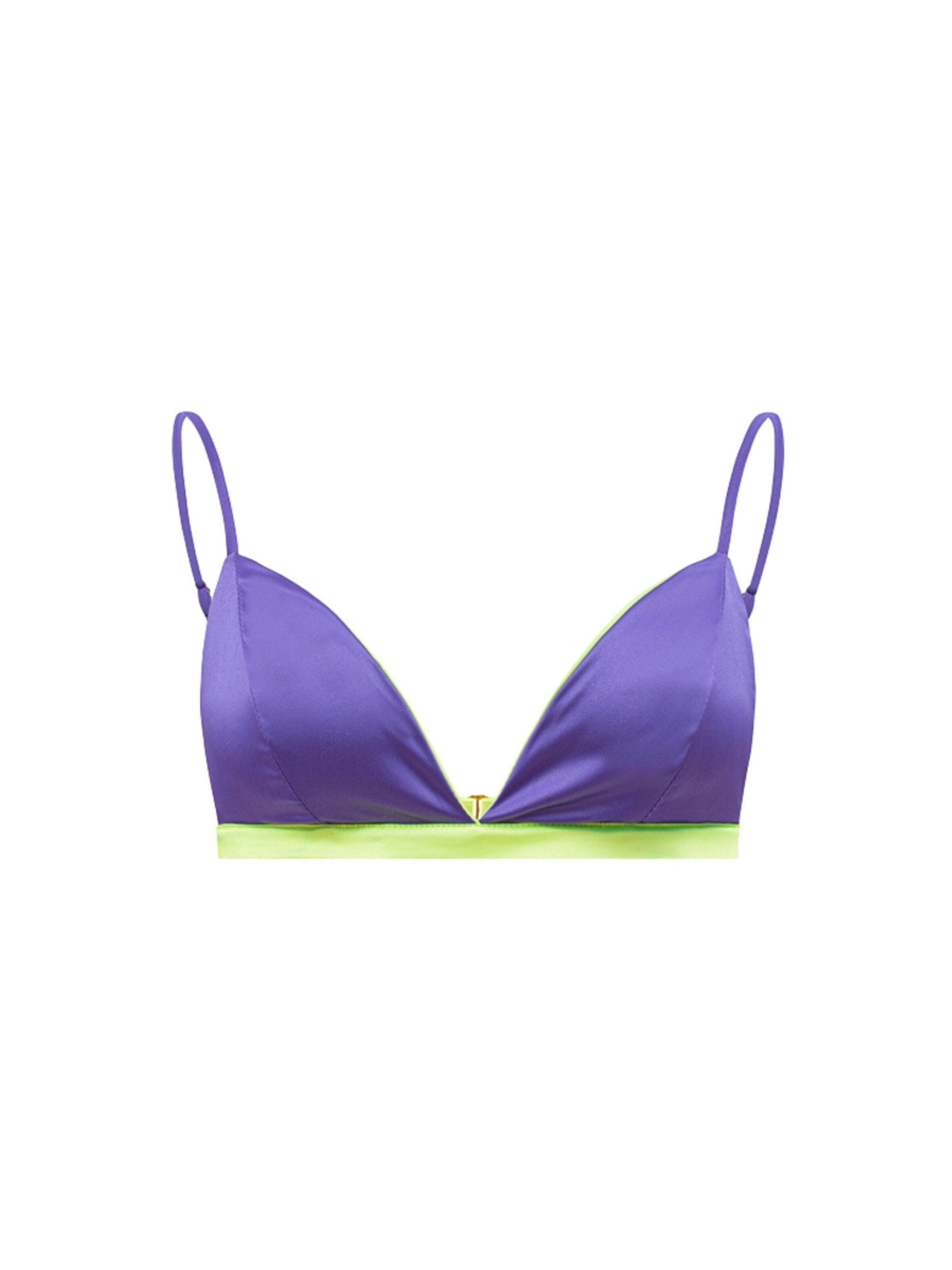 EKCENTRIK Triangel Bikinitop 'Purple Rain' in Lila