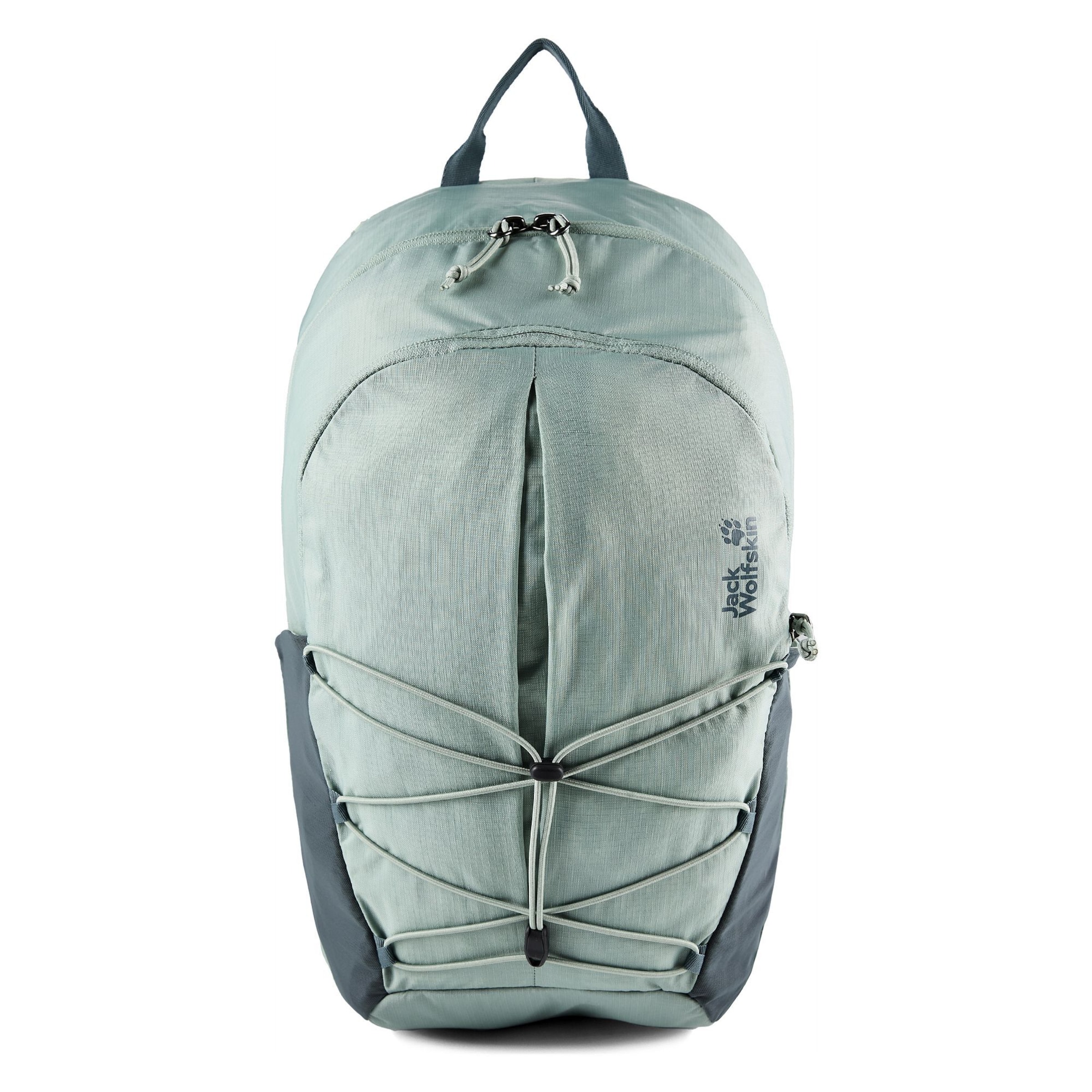 JACK WOLFSKIN Backpack 'Yuma 18' in Green: front