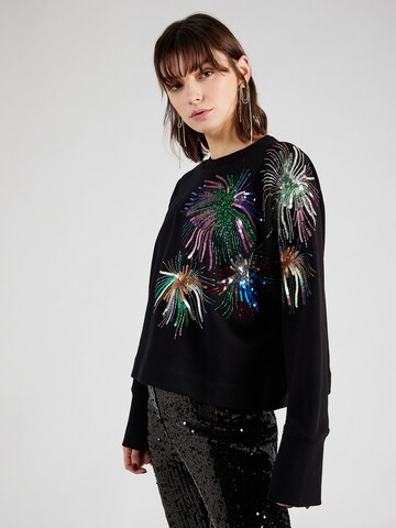 Essentiel Antwerp Sweatshirt in Black: front