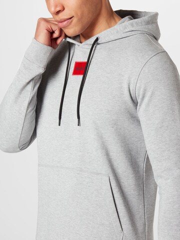 HUGO Sweatshirt 'Daratschi214' in Grey