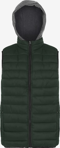 boundry Vest in Green: front