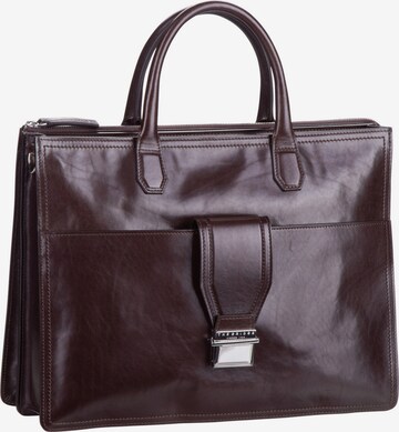 The Bridge Document Bag ' Dante ' in Brown: front