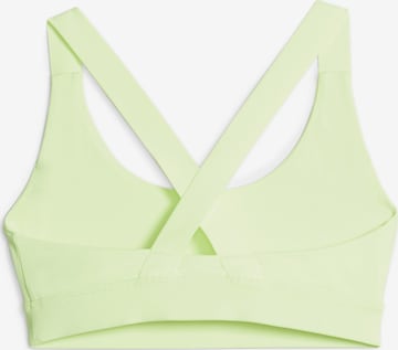 PUMA - Bustier Sujetador deportivo en verde