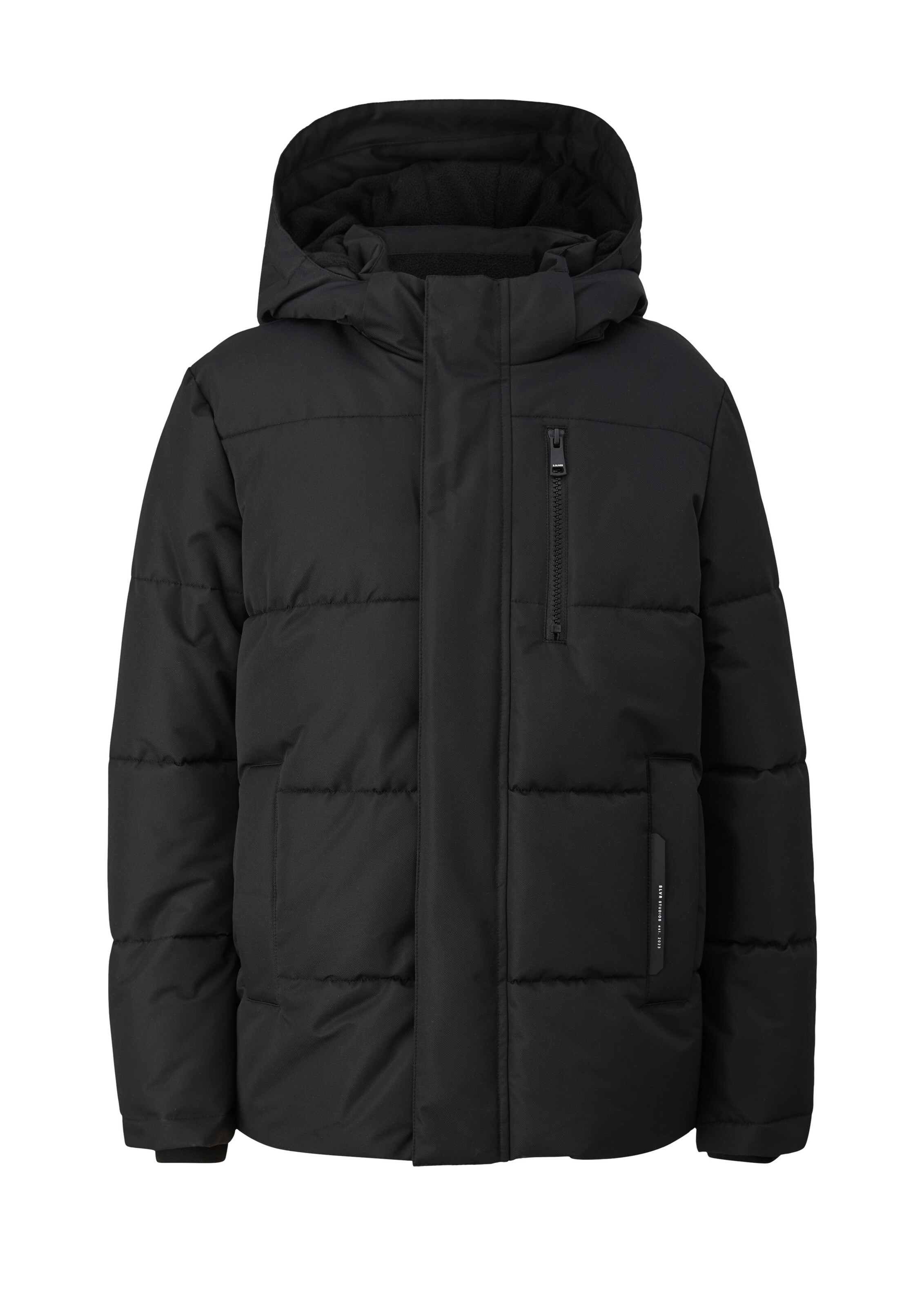 s.Oliver Winter jacket in Black: front