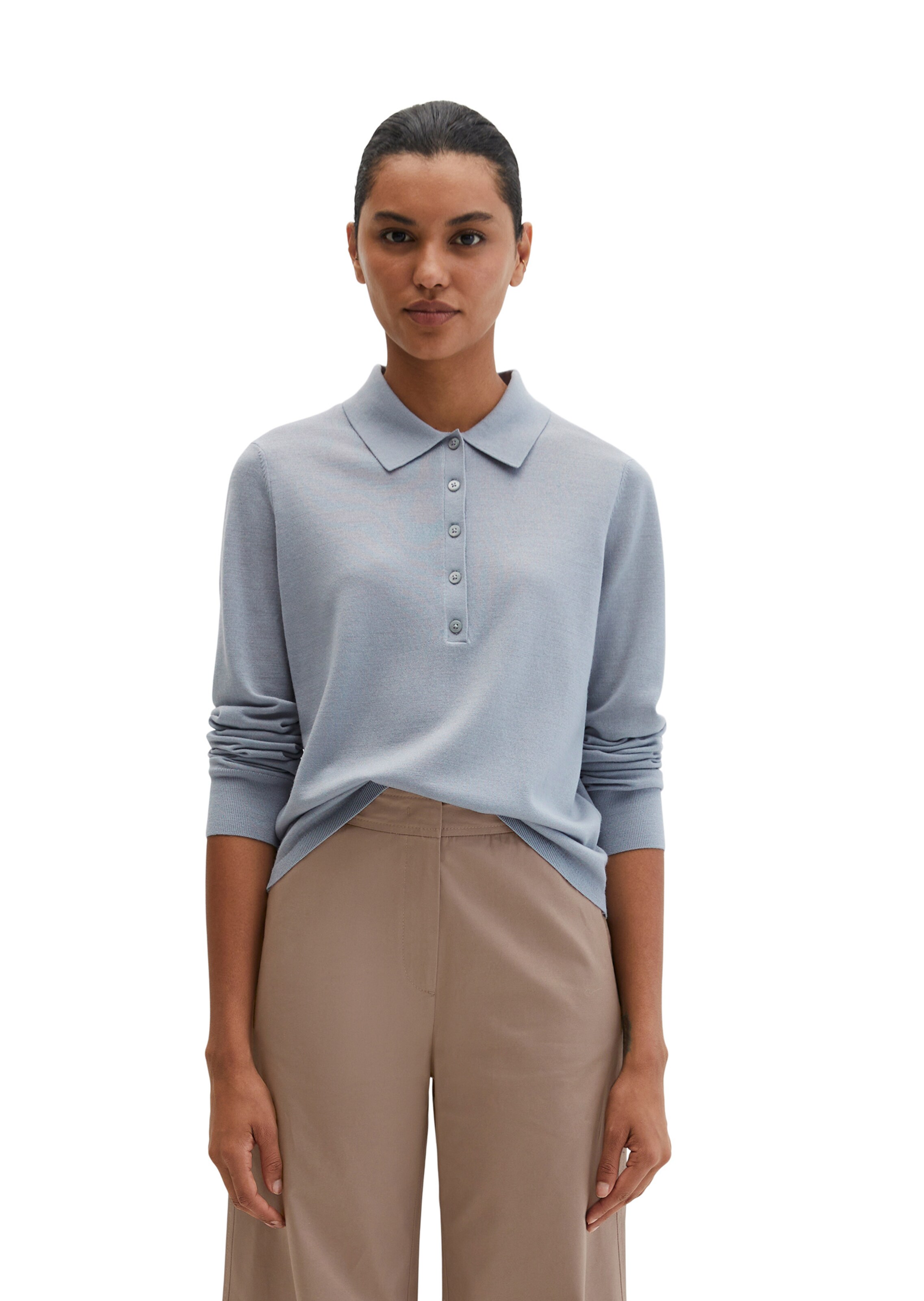 Marc O'Polo Sweater in Grey: front