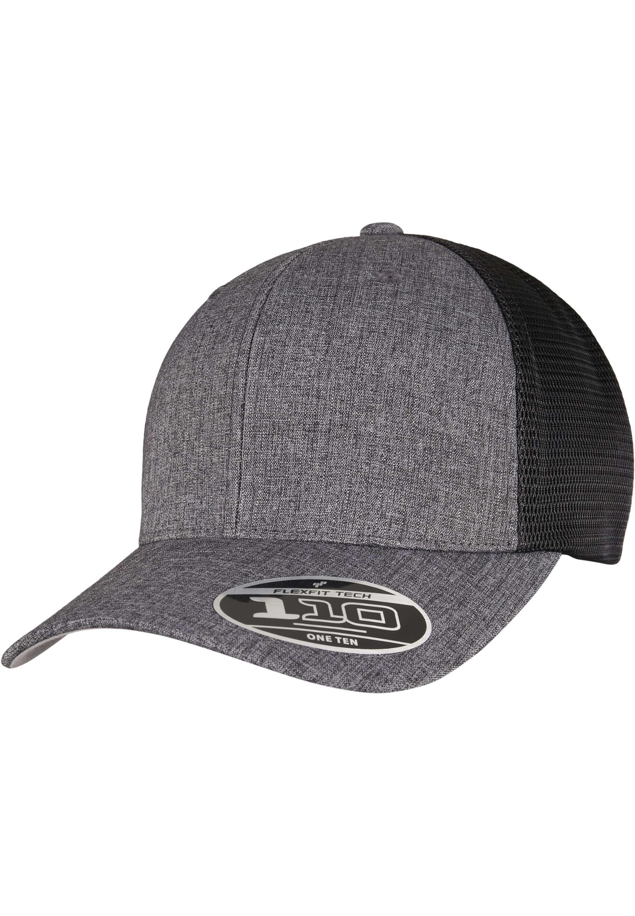 Cappello da baseball di Flexfit in grigio: frontale