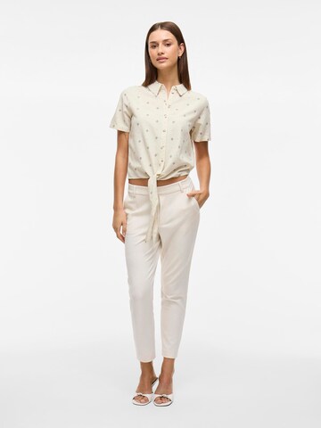 VILA Bluse i beige
