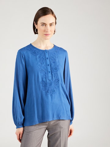 Maison 123 Blouse 'MADISON' in Blauw: voorkant